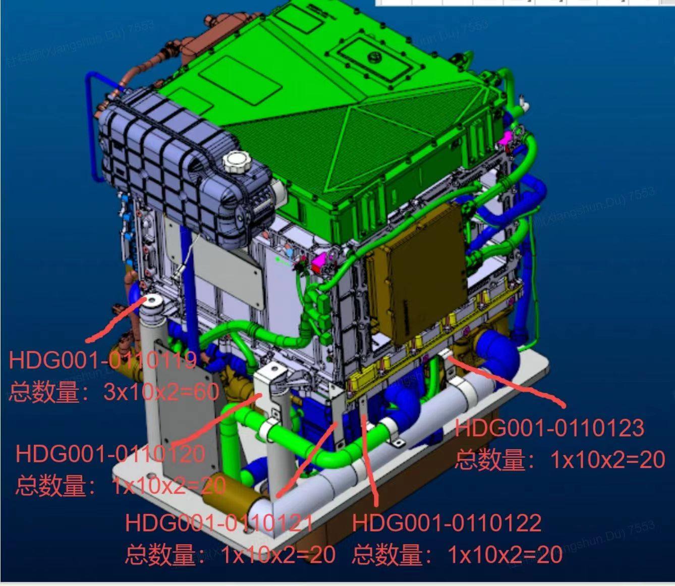 PEM Fuel Cell Stack 1kW-100kW